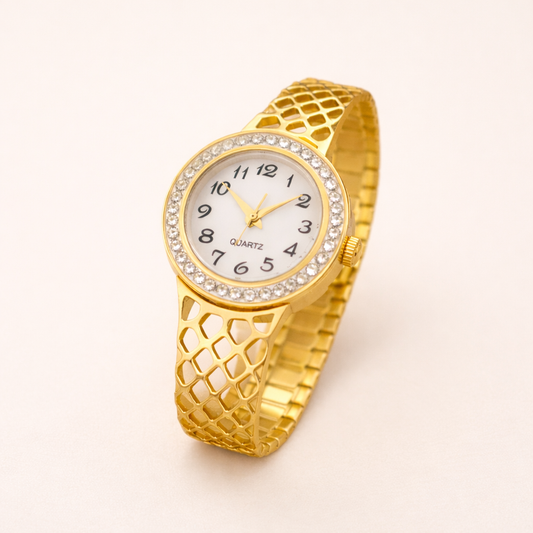 Gold Plated Anti-Tarnish AuraLink Watch