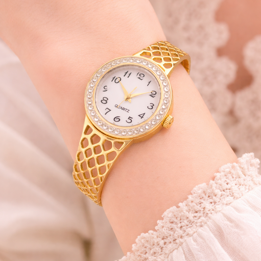 Gold Plated Anti-Tarnish AuraLink Watch