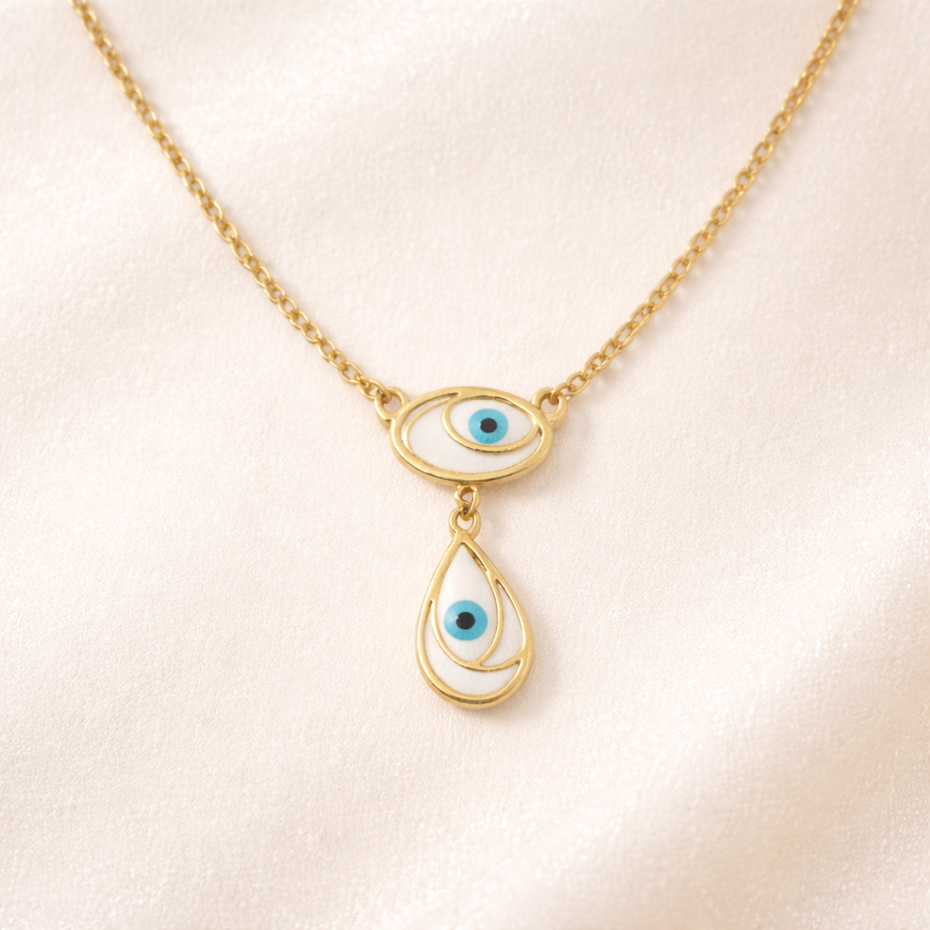 Evil Eye Sweet Shield Necklace
