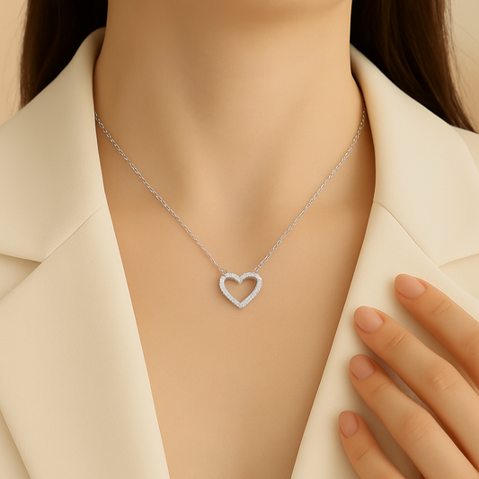 Silver Heart Necklace
