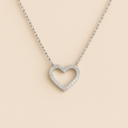 Silver Heart Necklace