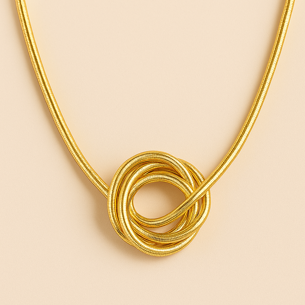 Gold Celtic Knot Necklace