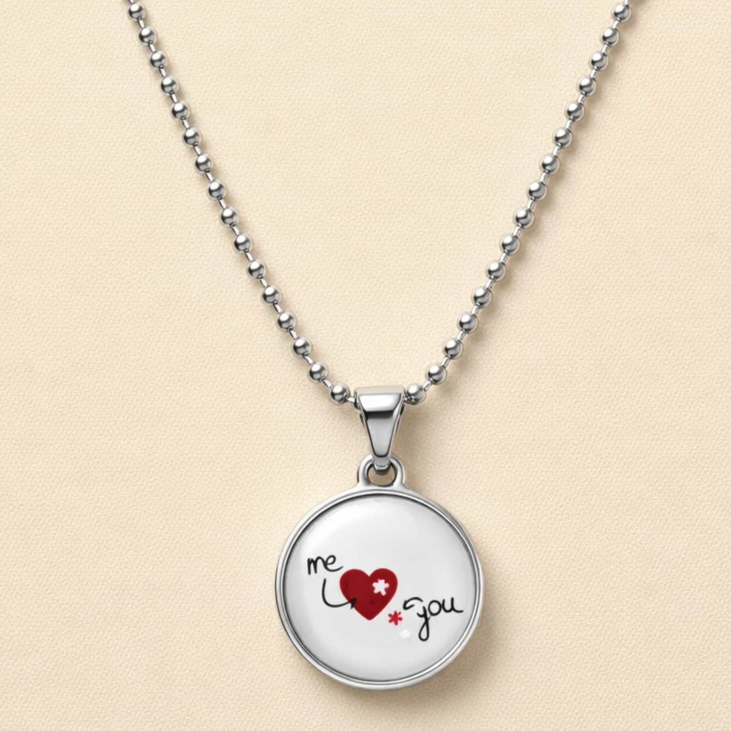 'Me You' Love Pendant Necklace for Women