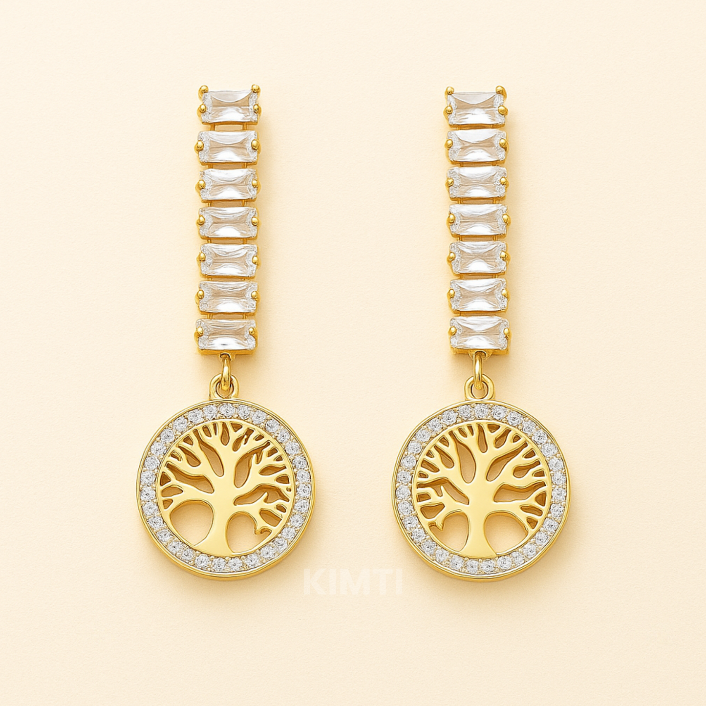 Aurora Tennis Dangle Earring