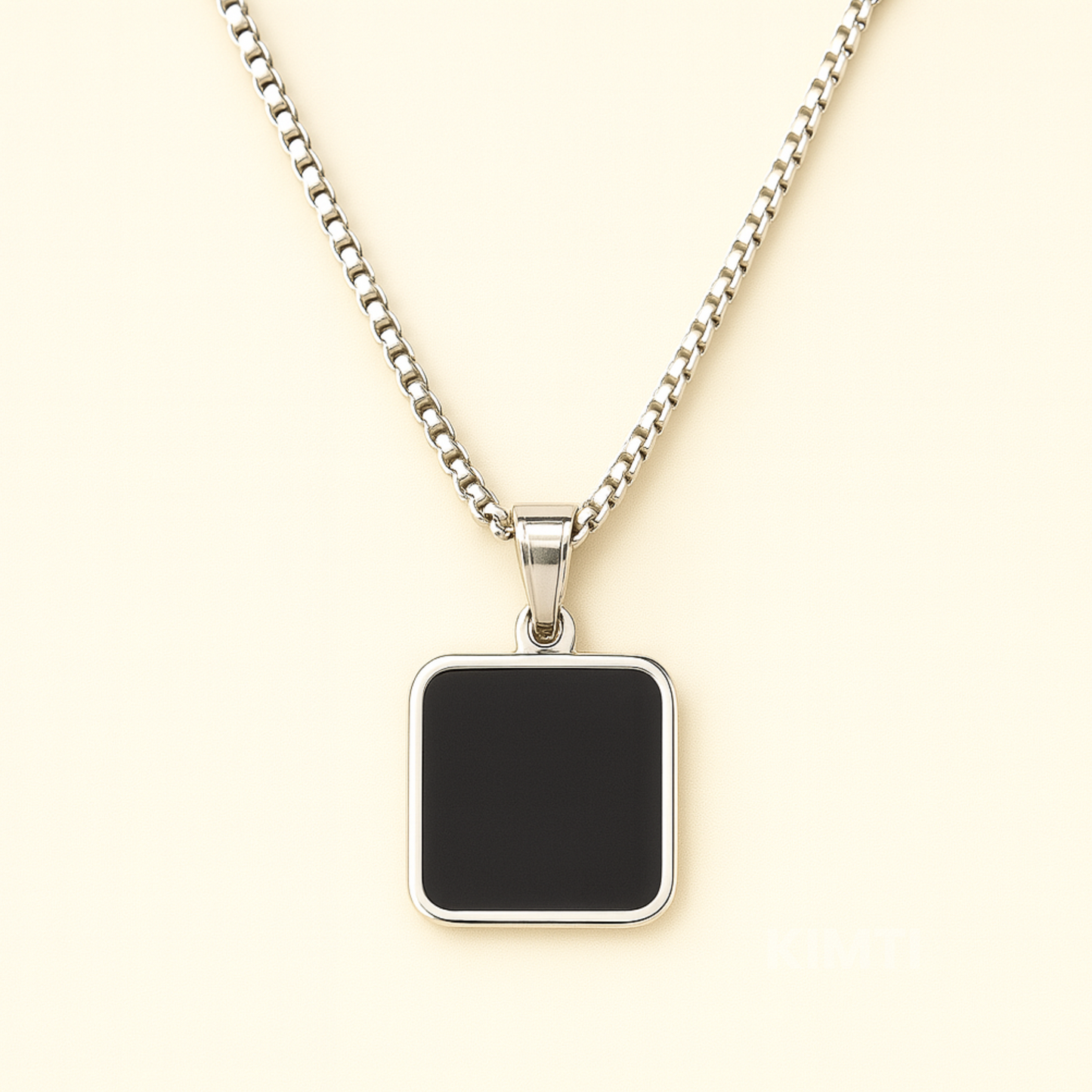 Anti Tarnish Noir Chain  Men Chain