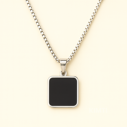 Anti Tarnish Noir Chain  Men Chain