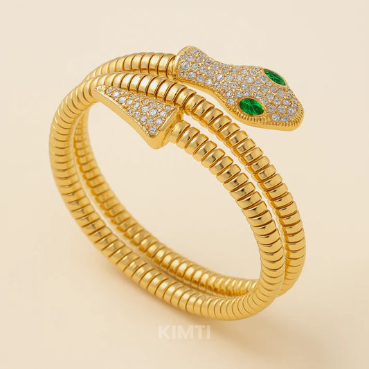 Golden Snake Bracelet