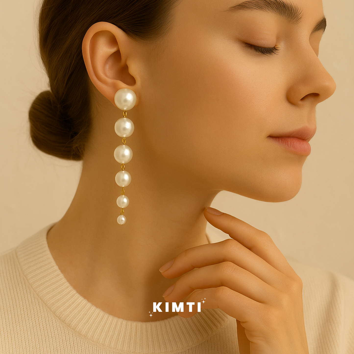 Just Rs. 49 Vogue Vanity White Pearl Earring