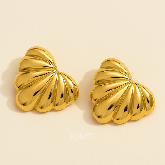 18k Gold Plated Butterfly Gleam Earrings