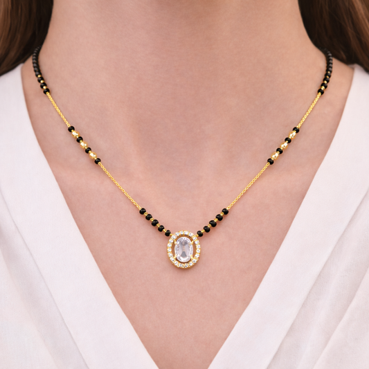 Saavi Oval Grace Mangalsutra