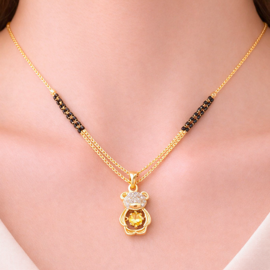 Panda Love Mangalsutra