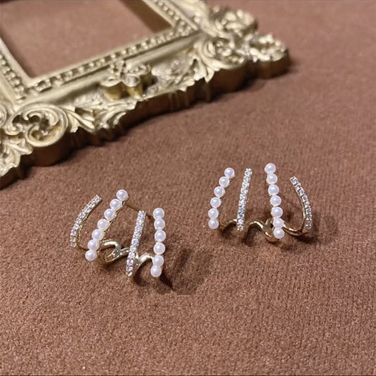 Twilight Sapphire Stud Earring