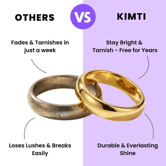 18k Gold Plated Liquid Love Ring