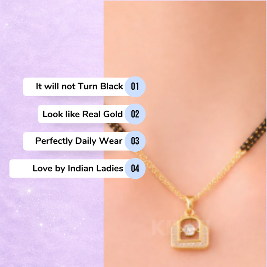 Golden Tiara  Mangalsutra