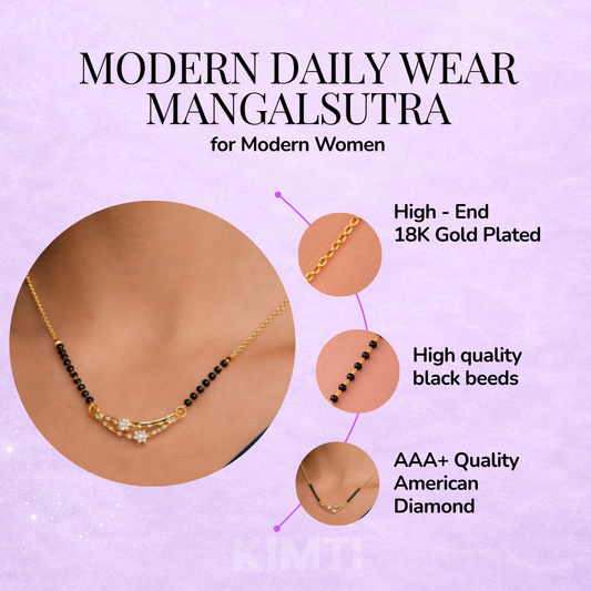 Anaya Minimal Spark Mangalsutra