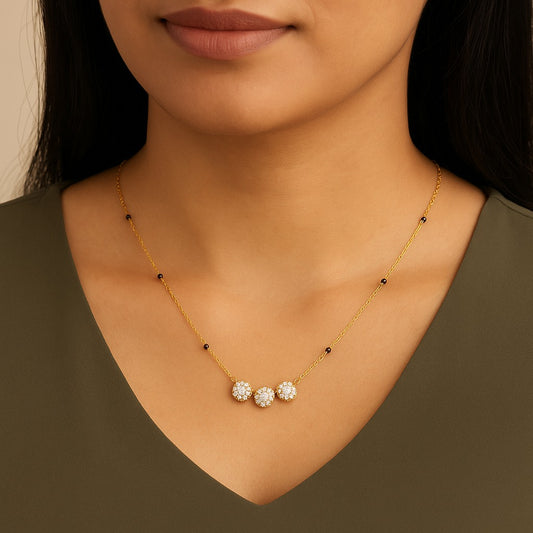 Celestial Trio Mangalsutra