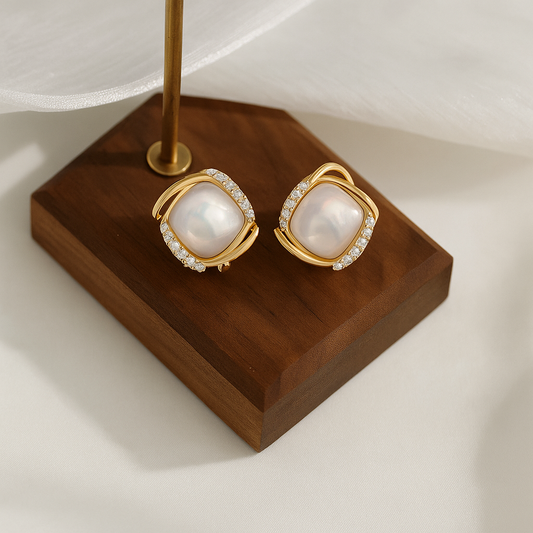 Opulent Crest Studs